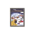 Picture of Christmas in Courchevel, France _GroupedProduct_Rectangle_Portrait_Framed_Matted_
