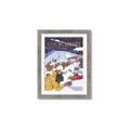 Picture of Christmas in Courchevel, France _GroupedProduct_Rectangle_Portrait_Framed_Matted_