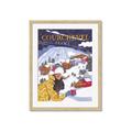 Picture of Christmas in Courchevel, France _GroupedProduct_Rectangle_Portrait_Framed_Matted_