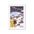 Picture of Christmas in Courchevel, France _GroupedProduct_Rectangle_Portrait_Framed_Matted_