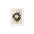 Picture of Holly Wreath _GroupedProduct_Rectangle_Portrait_Framed_Matted_