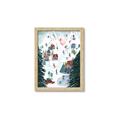 Picture of Winter Ski Resort _GroupedProduct_Rectangle_Portrait_Framed_Matted_
