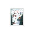 Picture of Winter Ski Resort _GroupedProduct_Rectangle_Portrait_Framed_Matted_