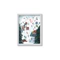 Picture of Winter Ski Resort _GroupedProduct_Rectangle_Portrait_Framed_Matted_
