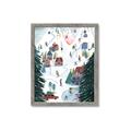 Picture of Winter Ski Resort _GroupedProduct_Rectangle_Portrait_Framed_Matted_