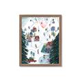 Picture of Winter Ski Resort _GroupedProduct_Rectangle_Portrait_Framed_Matted_