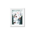 Picture of Winter Ski Resort _GroupedProduct_Rectangle_Portrait_Framed_Matted_