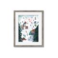 Picture of Winter Ski Resort _GroupedProduct_Rectangle_Portrait_Framed_Matted_