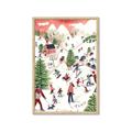 Picture of Mountain Ski Village _GroupedProduct_Rectangle_Portrait_Framed_Matted_