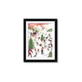Picture of Mountain Ski Village _GroupedProduct_Rectangle_Portrait_Framed_Matted_
