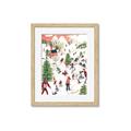 Picture of Mountain Ski Village _GroupedProduct_Rectangle_Portrait_Framed_Matted_