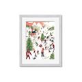 Picture of Mountain Ski Village _GroupedProduct_Rectangle_Portrait_Framed_Matted_