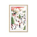 Picture of Mountain Ski Village _GroupedProduct_Rectangle_Portrait_Framed_Matted_