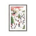 Picture of Mountain Ski Village _GroupedProduct_Rectangle_Portrait_Framed_Matted_