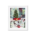 Picture of Ice Skating at Rockefeller Center _GroupedProduct_Rectangle_Portrait_Framed_Matted_