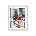 Picture of Ice Skating at Rockefeller Center _GroupedProduct_Rectangle_Portrait_Framed_Matted_