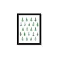 Picture of Christmas Trees _GroupedProduct_Rectangle_Portrait_Framed_Matted_
