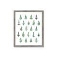 Picture of Christmas Trees _GroupedProduct_Rectangle_Portrait_Framed_Matted_