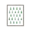 Picture of Christmas Trees _GroupedProduct_Rectangle_Portrait_Framed_Matted_