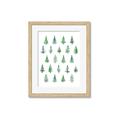 Picture of Christmas Trees _GroupedProduct_Rectangle_Portrait_Framed_Matted_