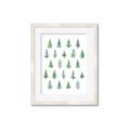 Picture of Christmas Trees _GroupedProduct_Rectangle_Portrait_Framed_Matted_