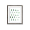 Picture of Christmas Trees _GroupedProduct_Rectangle_Portrait_Framed_Matted_