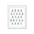 Picture of Christmas Trees _GroupedProduct_Rectangle_Portrait_Framed_Matted_