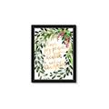 Picture of Holiday Wishes Wreath _GroupedProduct_Rectangle_Portrait_Framed_Matted_