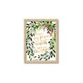 Picture of Holiday Wishes Wreath _GroupedProduct_Rectangle_Portrait_Framed_Matted_