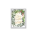 Picture of Holiday Wishes Wreath _GroupedProduct_Rectangle_Portrait_Framed_Matted_