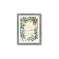 Picture of Holiday Wishes Wreath _GroupedProduct_Rectangle_Portrait_Framed_Matted_