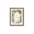 Picture of Holiday Wishes Wreath _GroupedProduct_Rectangle_Portrait_Framed_Matted_