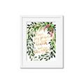 Picture of Holiday Wishes Wreath _GroupedProduct_Rectangle_Portrait_Framed_Matted_