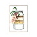 Picture of Holiday Cookies in a Jar _GroupedProduct_Rectangle_Portrait_Framed_Matted_