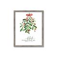 Picture of Under the Mistletoe III _GroupedProduct_Rectangle_Portrait_Framed_Matted_