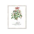 Picture of Under the Mistletoe III _GroupedProduct_Rectangle_Portrait_Framed_Matted_