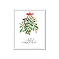 Picture of Under the Mistletoe III _GroupedProduct_Rectangle_Portrait_Framed_Matted_
