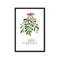 Picture of Under the Mistletoe III _GroupedProduct_Rectangle_Portrait_Framed_Matted_