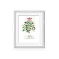 Picture of Under the Mistletoe III _GroupedProduct_Rectangle_Portrait_Framed_Matted_