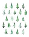 Picture of Christmas Trees _GroupedProduct_Rectangle_Portrait_Unframed_Print_Only_