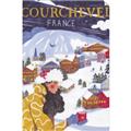 Picture of Christmas in Courchevel, France _GroupedProduct_Rectangle_Portrait_Unframed_Print_Only_