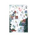 Picture of Winter Ski Resort _GroupedProduct_Rectangle_Portrait_Unframed_Print_Only_