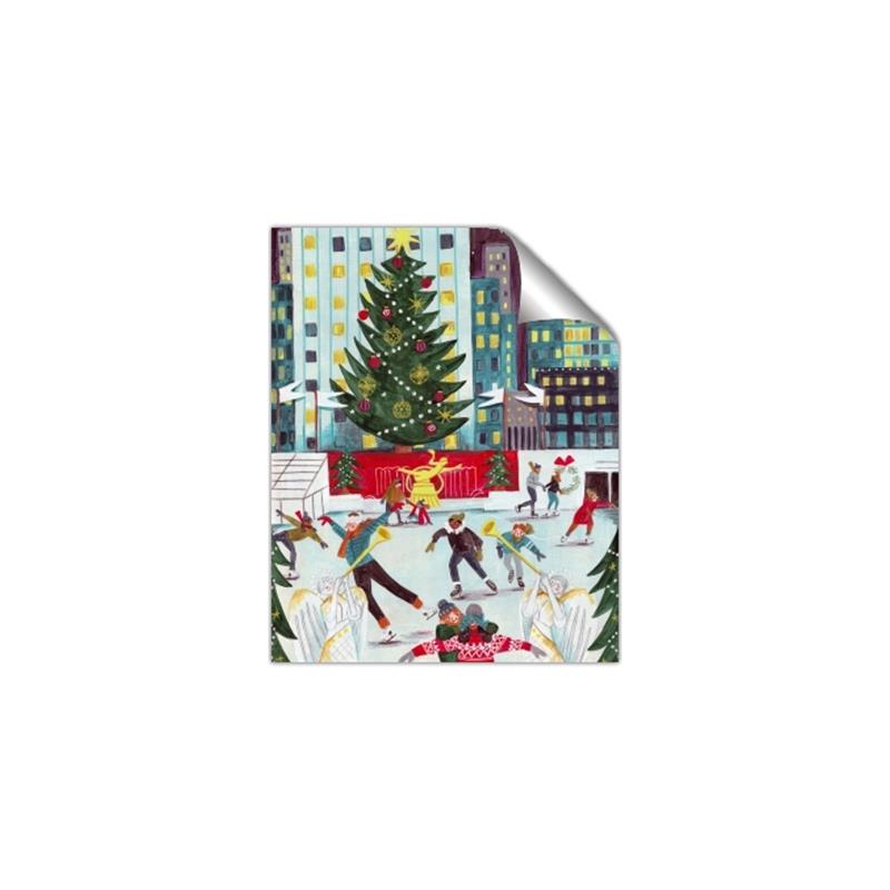 Picture of Ice Skating at Rockefeller Center _GroupedProduct_Rectangle_Portrait_Unframed_Print_Only_