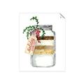 Picture of Holiday Cookies in a Jar _GroupedProduct_Rectangle_Portrait_Unframed_Print_Only_