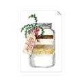 Picture of Holiday Cookies in a Jar _GroupedProduct_Rectangle_Portrait_Unframed_Print_Only_