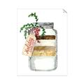 Picture of Holiday Cookies in a Jar _GroupedProduct_Rectangle_Portrait_Unframed_Print_Only_