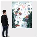 Picture of Winter Ski Resort _GroupedProduct_Rectangle_Portrait_Canvas_
