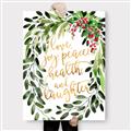 Picture of Holiday Wishes Wreath _GroupedProduct_Rectangle_Portrait_Canvas_