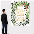 Picture of Holiday Wishes Wreath _GroupedProduct_Rectangle_Portrait_Canvas_