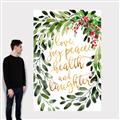 Picture of Holiday Wishes Wreath _GroupedProduct_Rectangle_Portrait_Canvas_